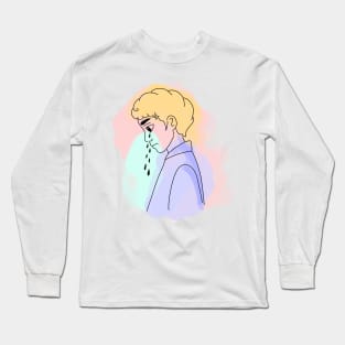 Crying Long Sleeve T-Shirt